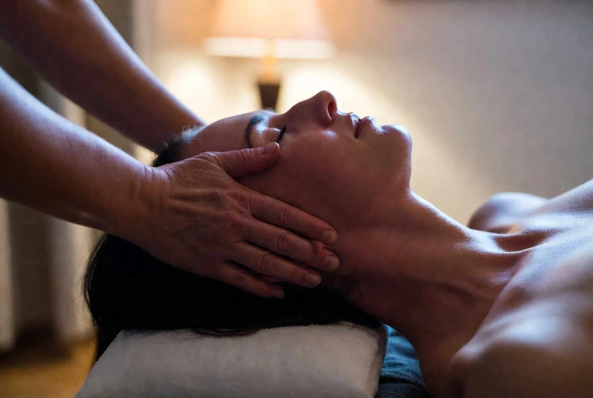 head neck shoulder massage