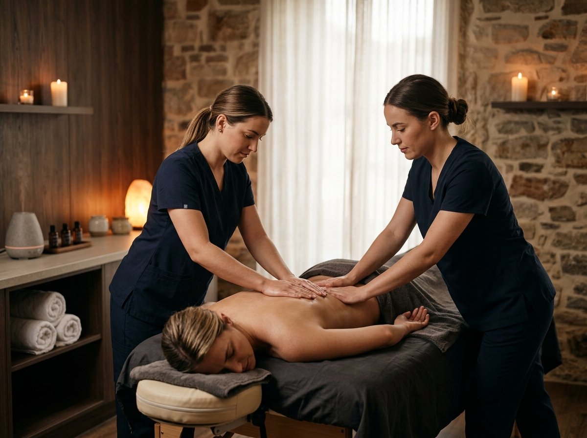 Four Hands Massage: Why Tandem Therapy Feels So Relaxing